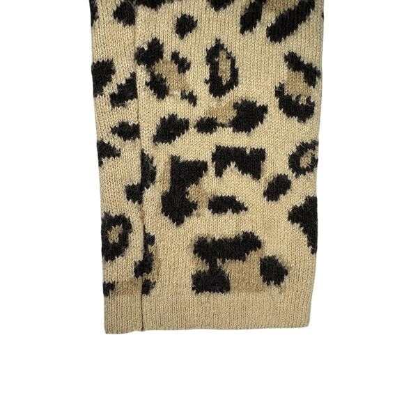 Janie and Jack Leopard Print Sweater Dress Size 3 - Picture 4 of 7